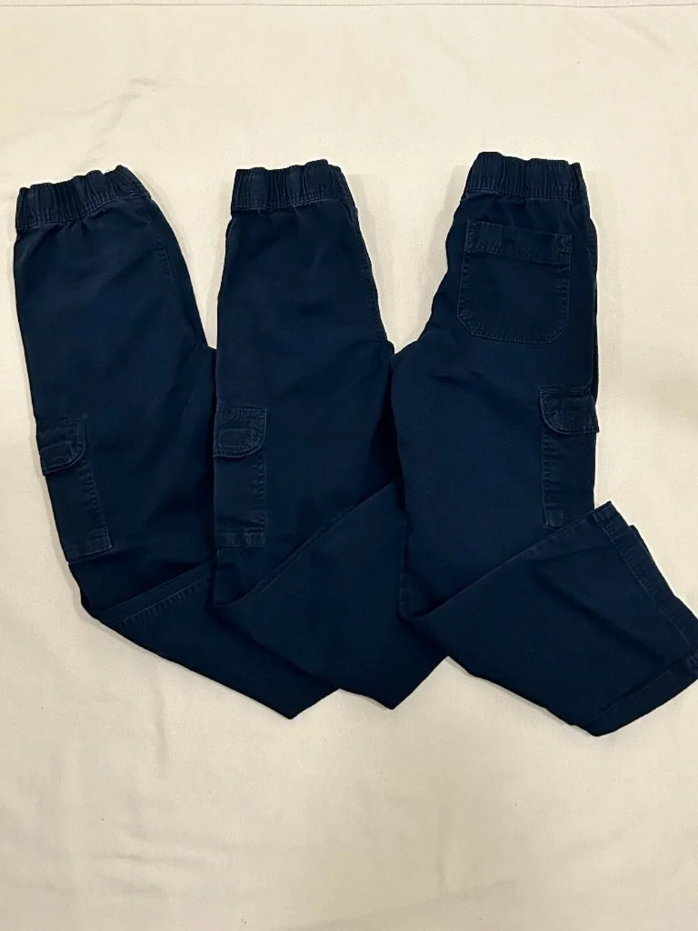 Bundle: (3) Pull On Cargo Pants - Size 8
